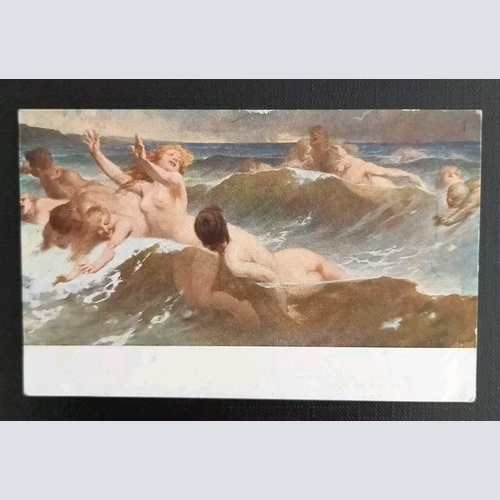 Künstlerkarte Spiel Der Wellen 600483A Gr