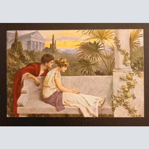 Künstlerkarte Geständnis 600572A Gr