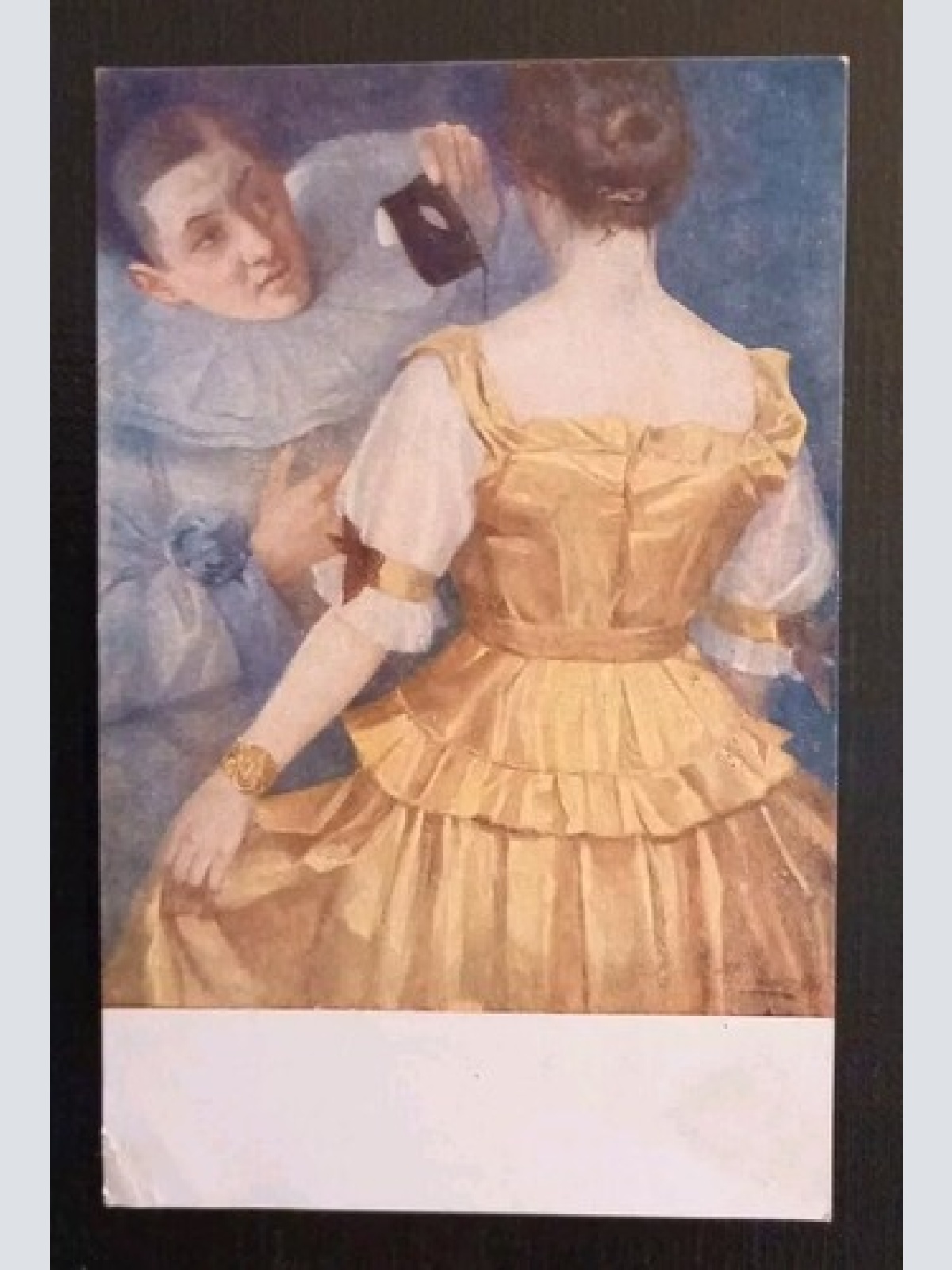 Künstlerkarte Demaskiert 600622A Gr