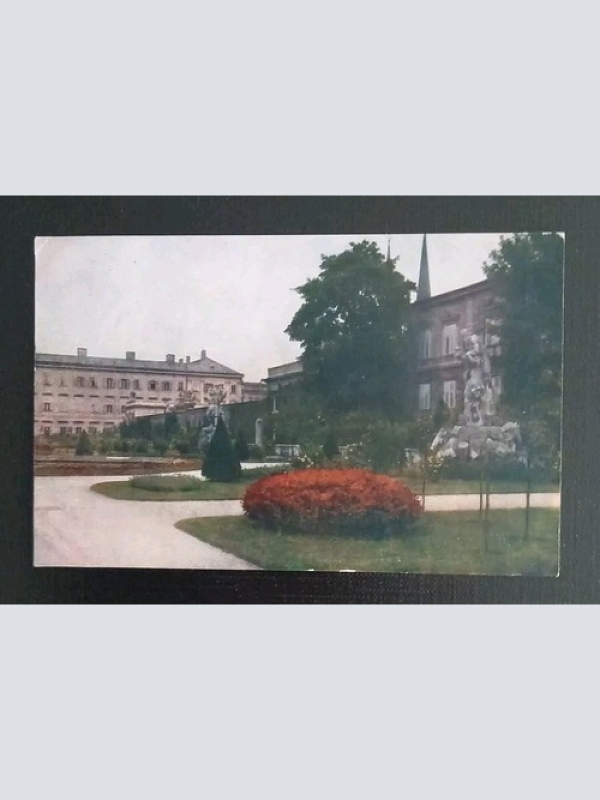 Künstlerkarte Salzburg Mirabellgarten 600566A Gr