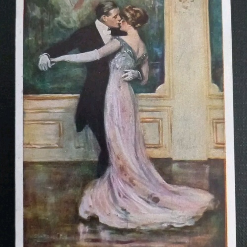 Künstlerkarte Der Letzte Walzer 600567A Gr