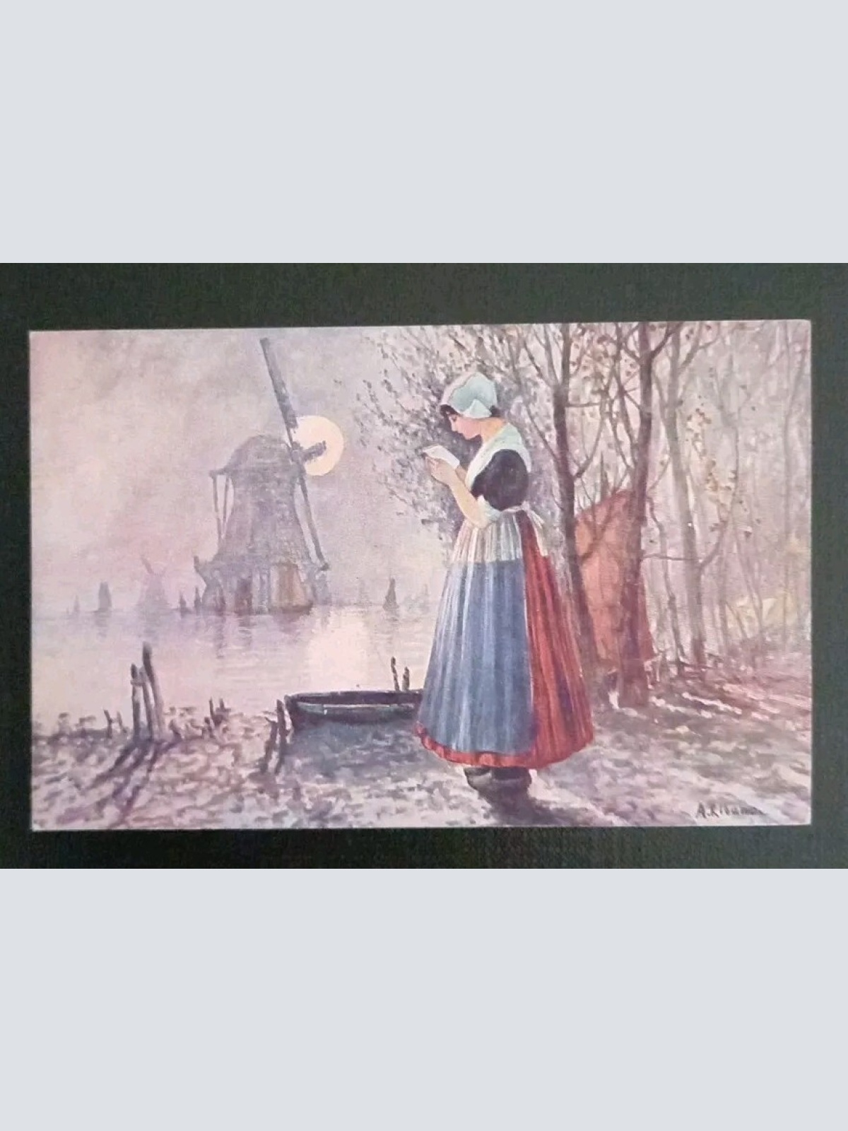 Künstlerkarte Ribano Liebesbrief 600591A Gr