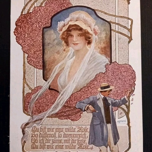 Künstlerkarte Deutscher Schulverein Nr.1076 600582A Gr