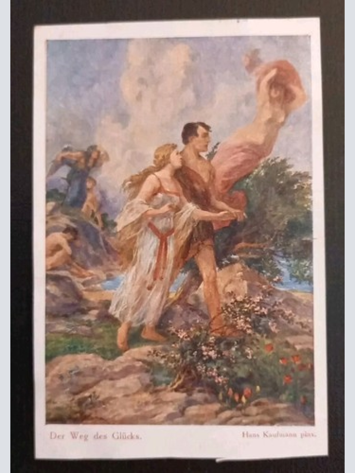 Künstlerkarte Hans Kaufmann Der Weg Des Glücks Nr.62  600637A Gr