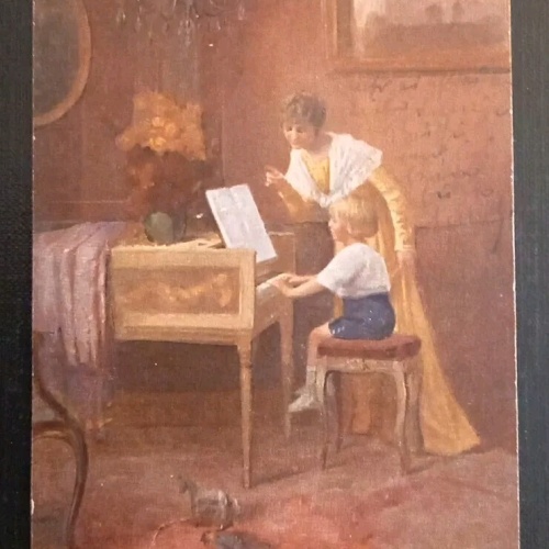 Künstlerkarte Schneider Aller Anfang Ist Schwer 600573A Gr