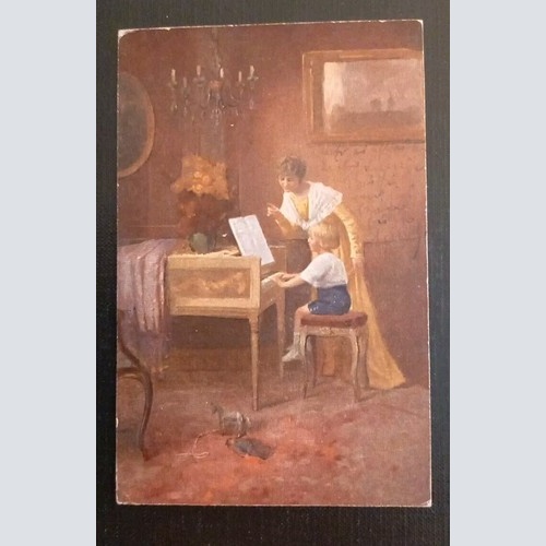 Künstlerkarte Schneider Aller Anfang Ist Schwer 600573A Gr