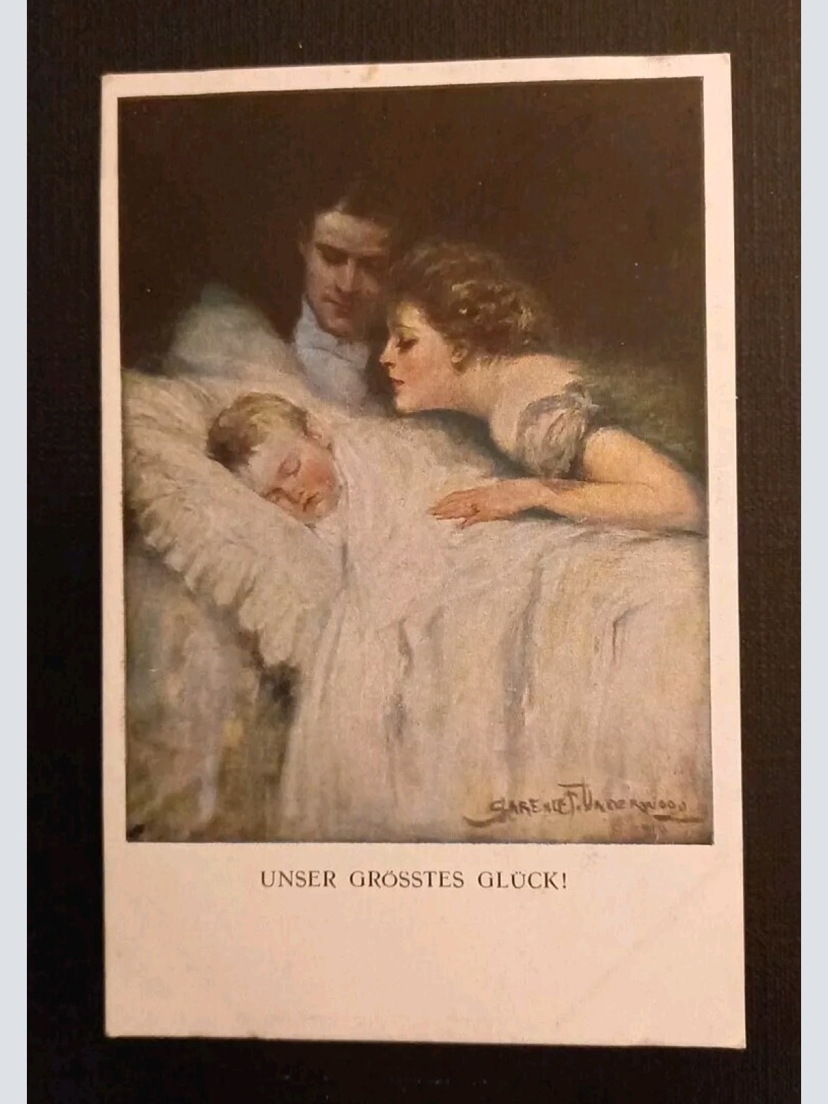 Künstlerkarte Unser Größtes Glück 600586A Gr