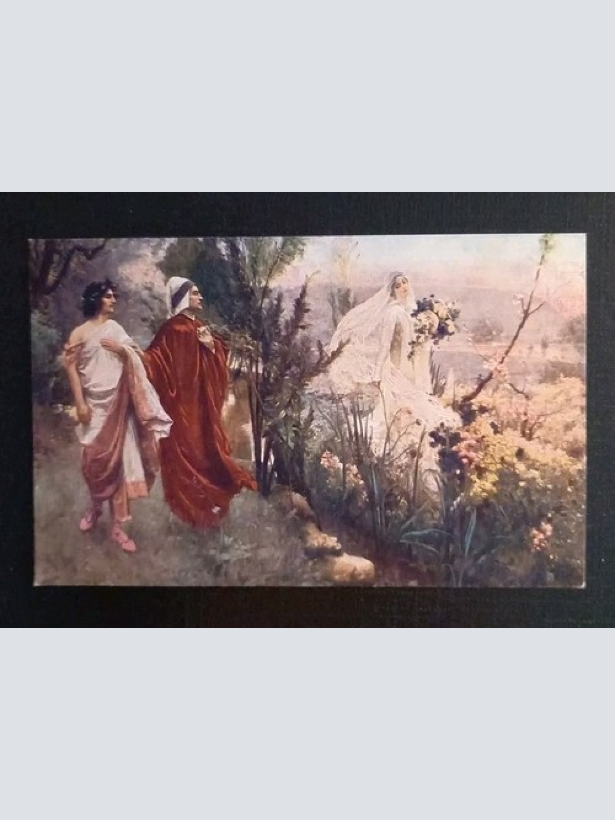 Künstlerkarte Dante Und Mathilda 600513A Gr