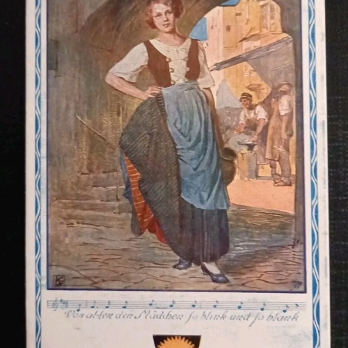 Künstlerkarte Deutscher Schulverein Nr.372 600503A Gr