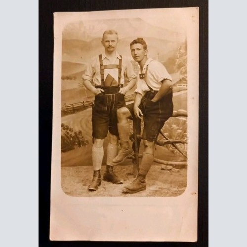 2 Männer In Tracht 600590A Gr