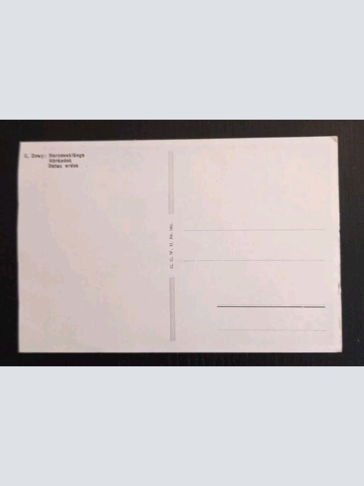 Künstlerkarte Zewy Herzensklänge  600638A Gr