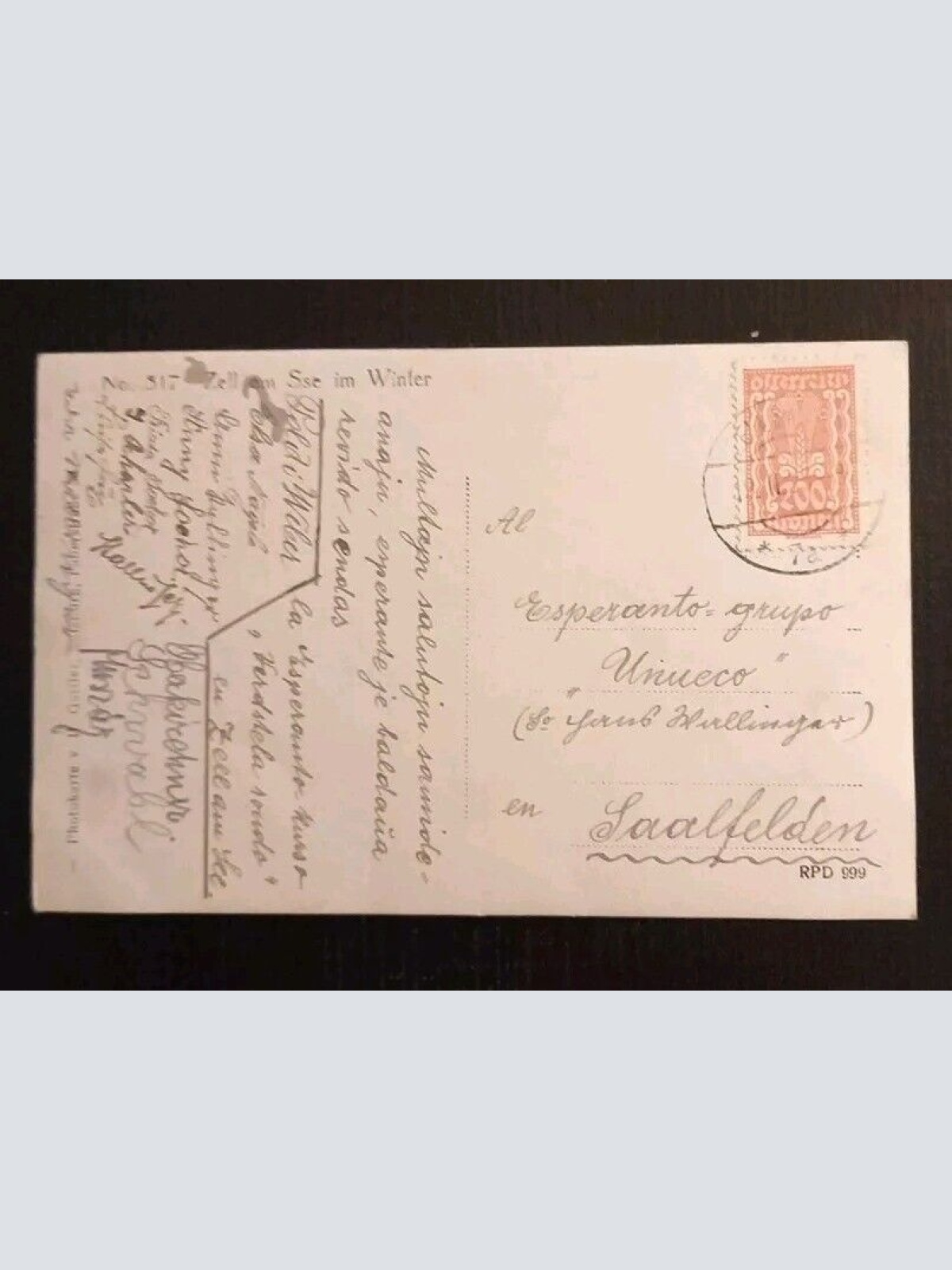 Zell Am See Im Winter 600634A Gr