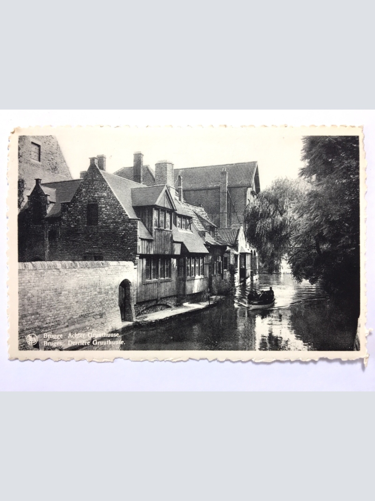 Brugge - Achter Gruuthuuse - Bootsfahrt 40282 TH