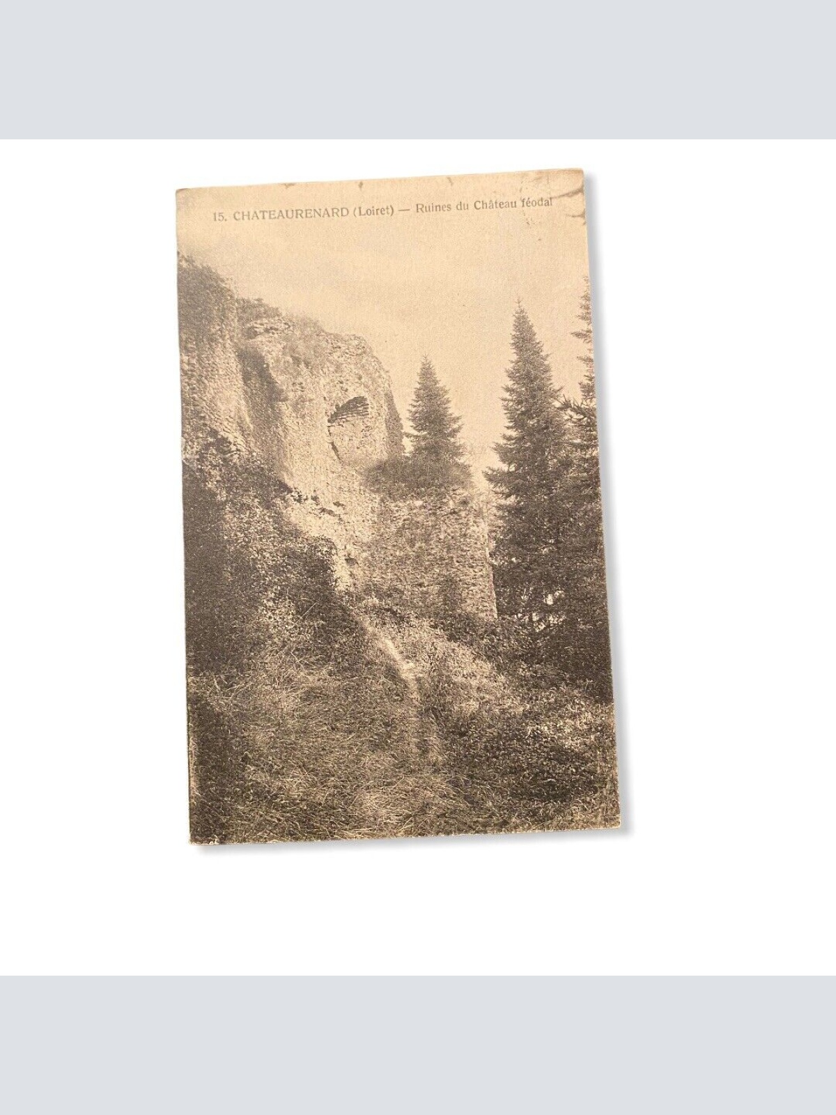 Chateaurenard Ruines  du Chateau Feodal 11014