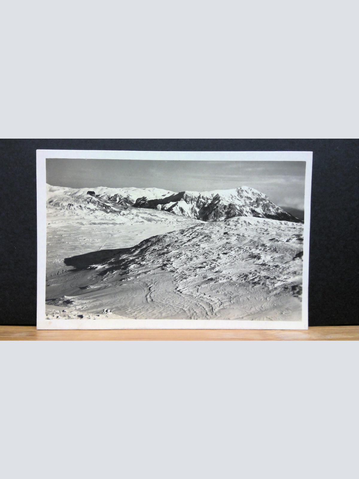 Schutzhaus des ÖGV Schauerkogel Schneealpe gegen Rax JW 650408 C