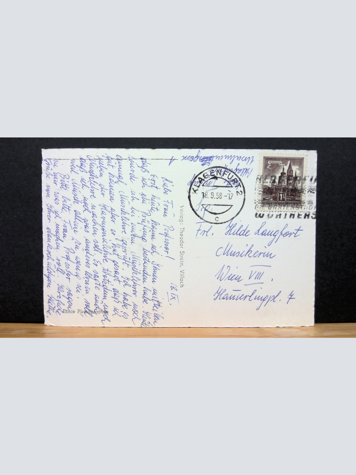 Abend am Faakersee JW 650439 C