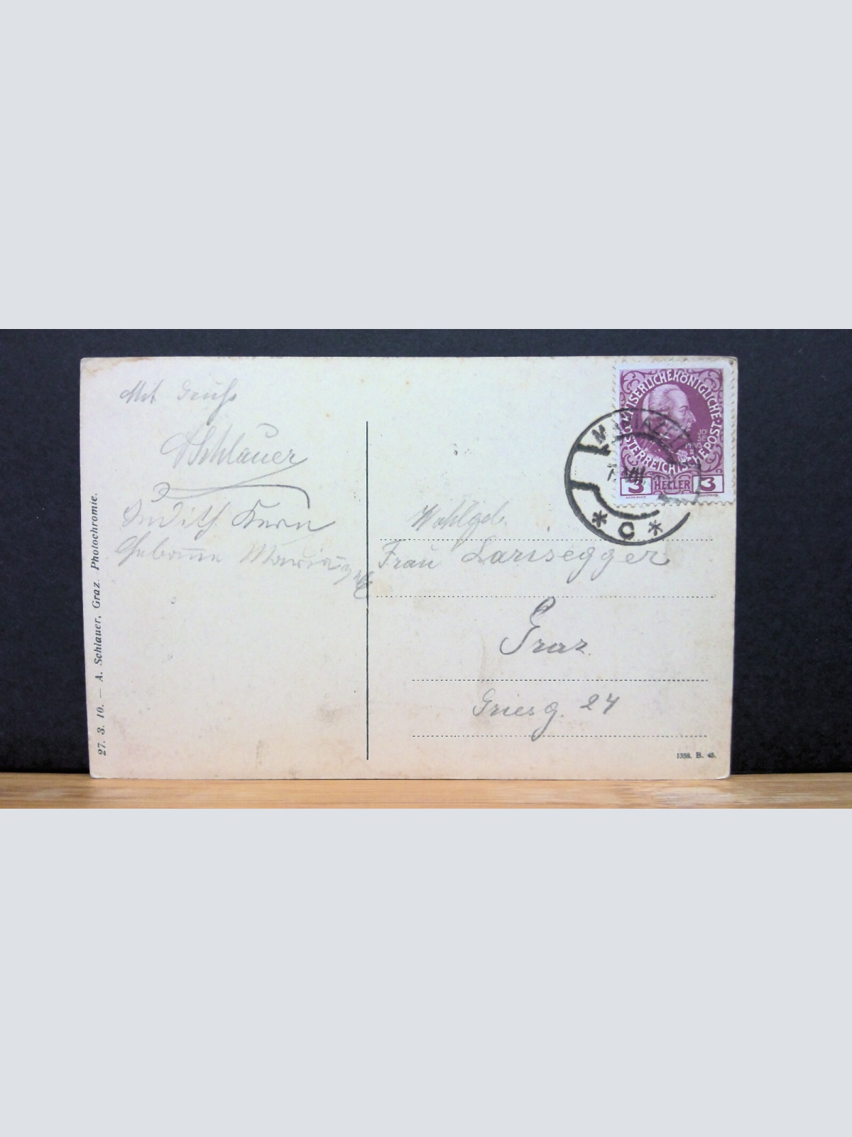 Gruss aus Mariazell Ostansicht JW 650444 C