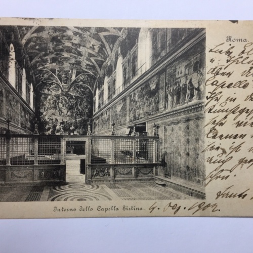 Roma Rom - Interno della Capella Sistina / Sixtinische Kapelle 578