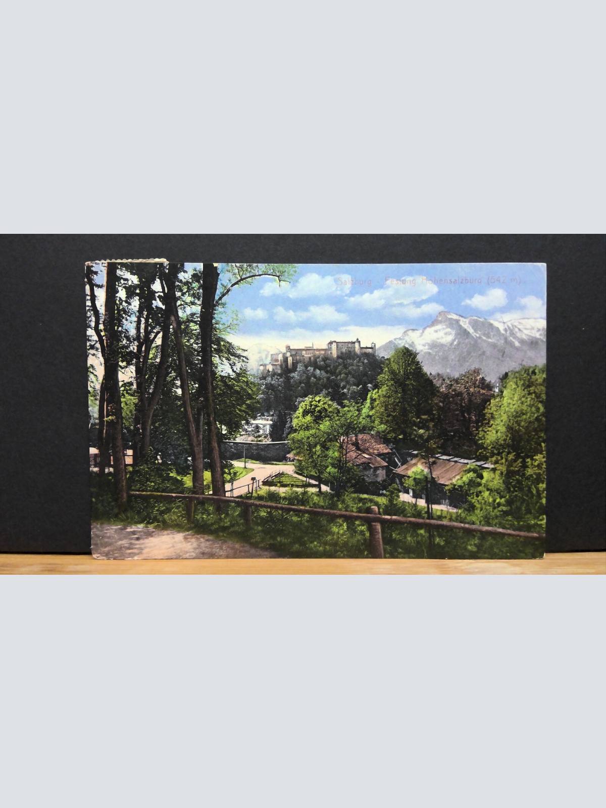 Salzburg Festung Hohensalzburg Gemälde JW 650115 C