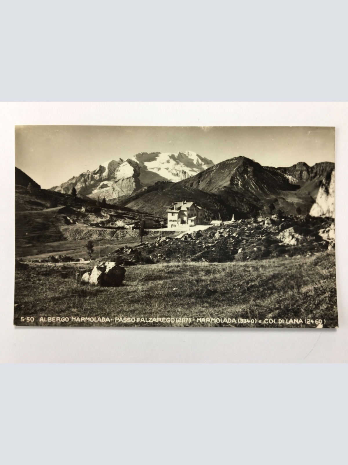 Albergo Marmolada - Passo Falzarego - Col di Lana 571