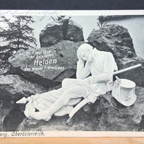 Gedenkstätte Helden der Wiener Freiwilligen Ebelsber Oberösterreich JW 402714 C