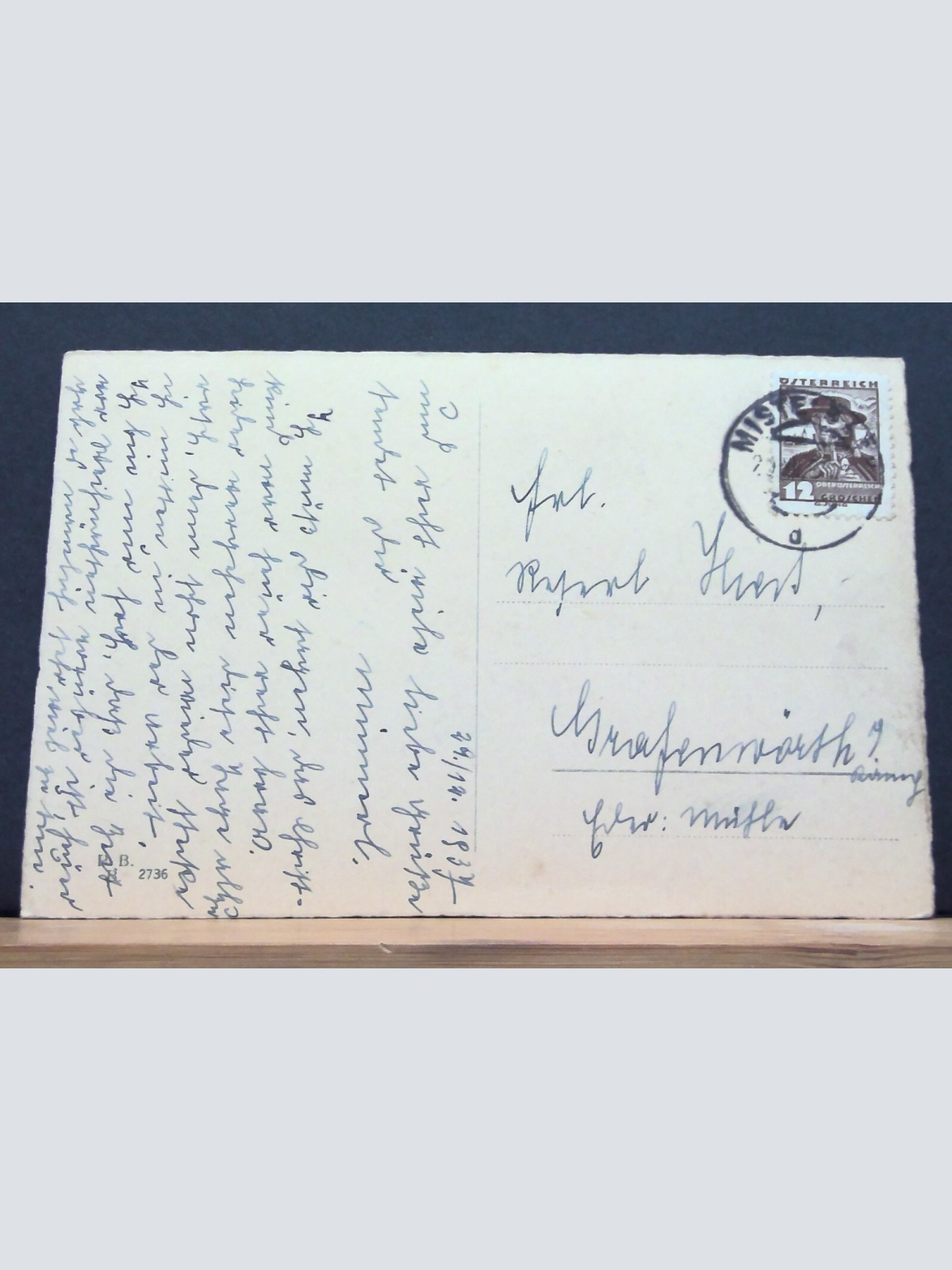 Beste Glückwünsche zum Neuen Jahr Schnee Berge JW 650201 C