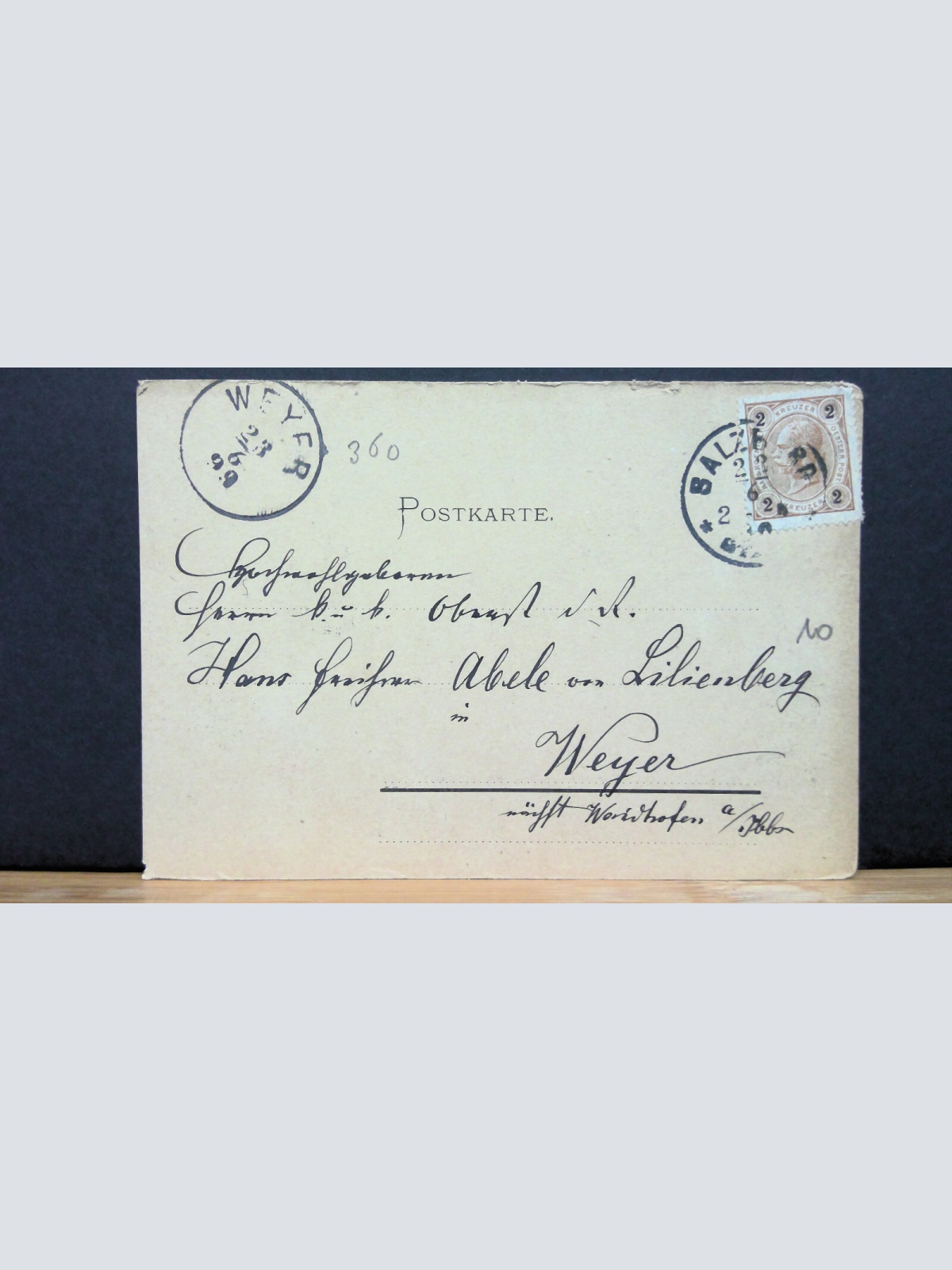 Salzburg gegen den Untersberg Gemälde JW 650301 C