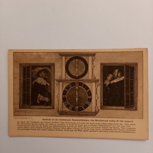 Rothenburg- Kunstuhr 20415