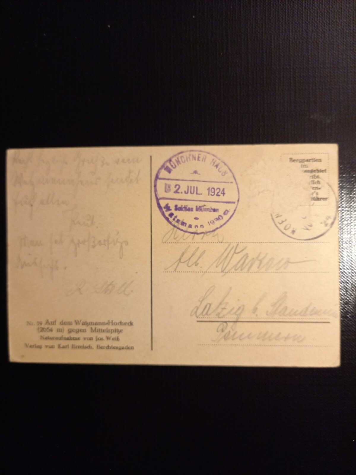 Watzmann Hocheck 400589 gr A