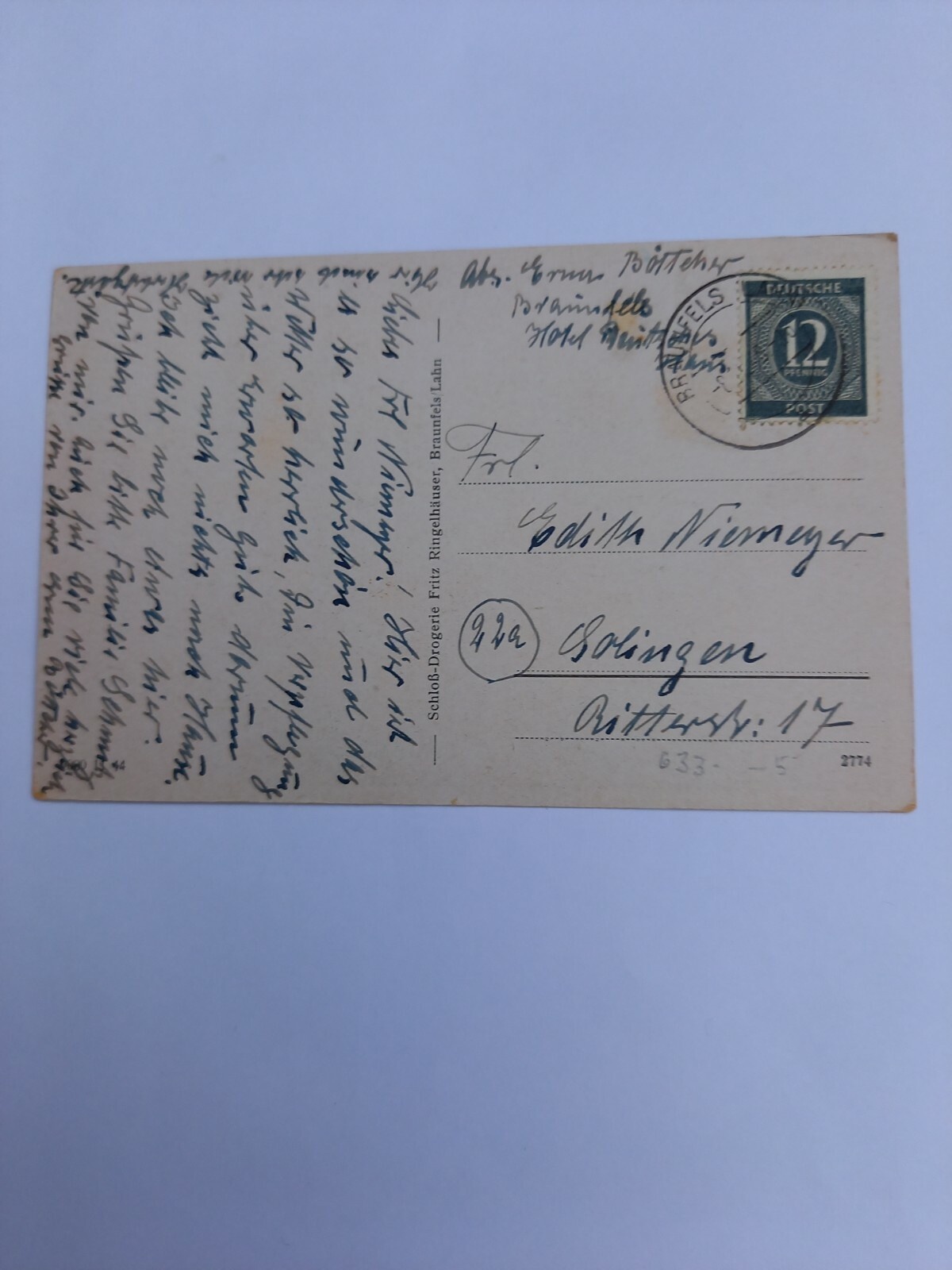 Braunfels a.d.Lahn 40063 GR