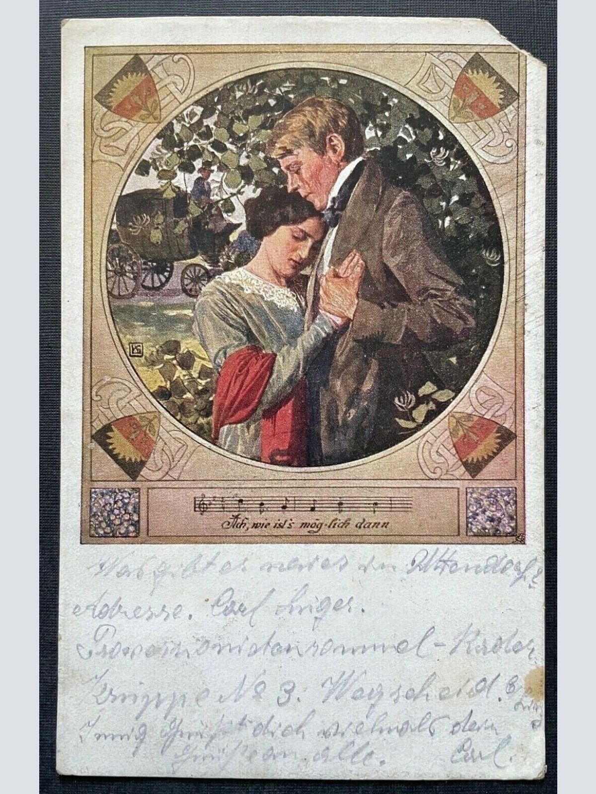 Deutscher Schulverein Wie ist's möglich Noten Lied Mann Frau Paar 400324 TH