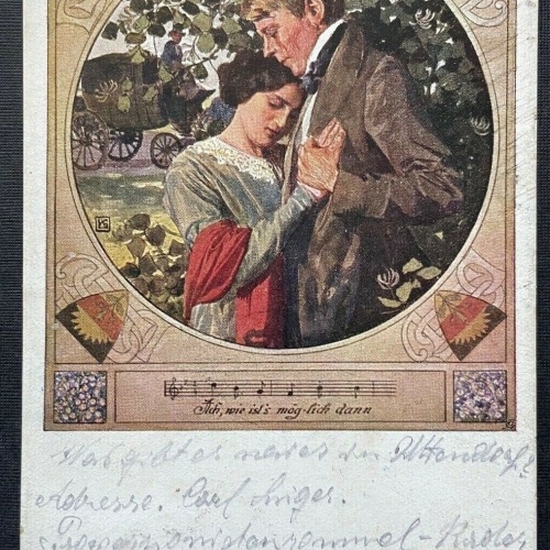 Deutscher Schulverein Wie ist's möglich Noten Lied Mann Frau Paar 400324 TH