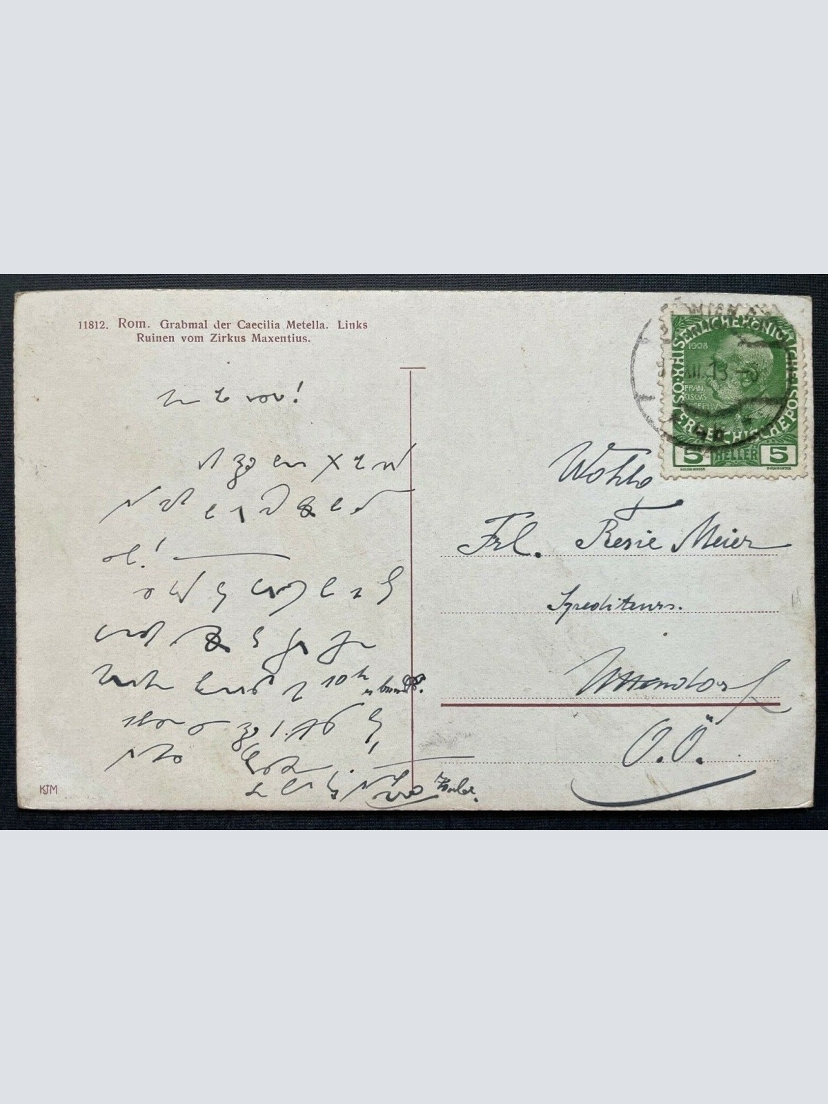 Rom Grabmal Caecilia Metella Ruinen Zirkus Maxentius C.Wuttke Italien 400260 TH