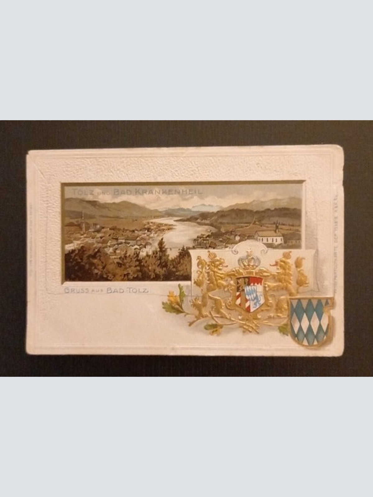 Bad Tölz Und Bad Krankenheil Prägekarte 5506 H