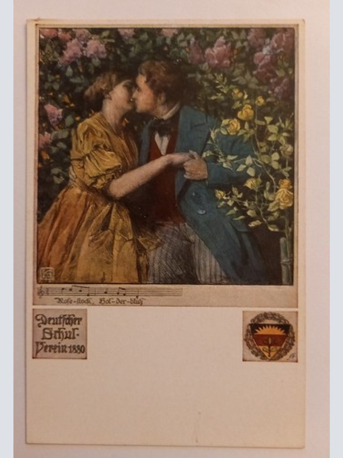 Deutscher Schulverein Kuss Liebe Romantik 500011A gr D