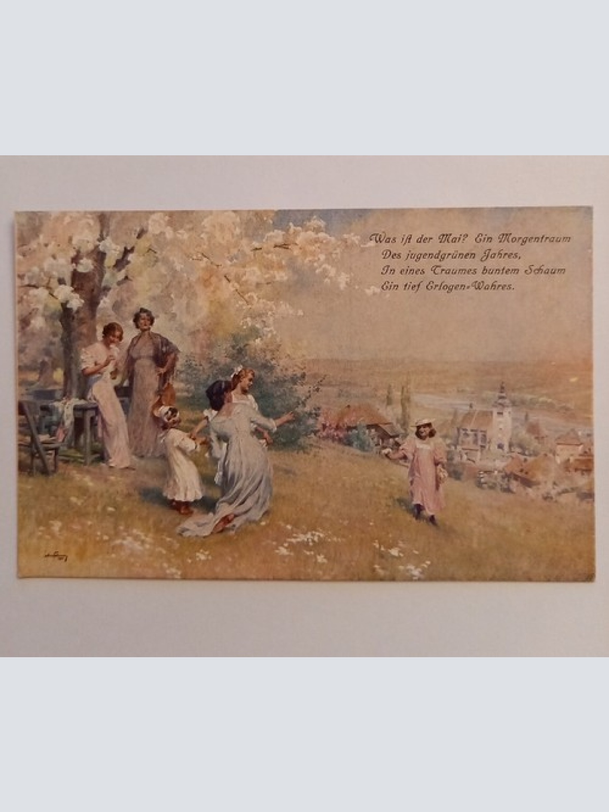 M.Munk Nr. 315 Wiese Kinder Wien 500012A GR