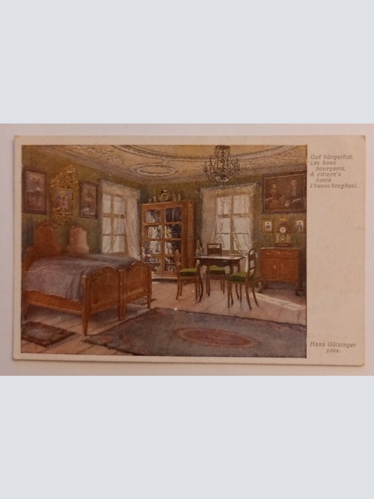 Gut Bürgerlich, Zimmer Hans Götzinger 500018A gr D