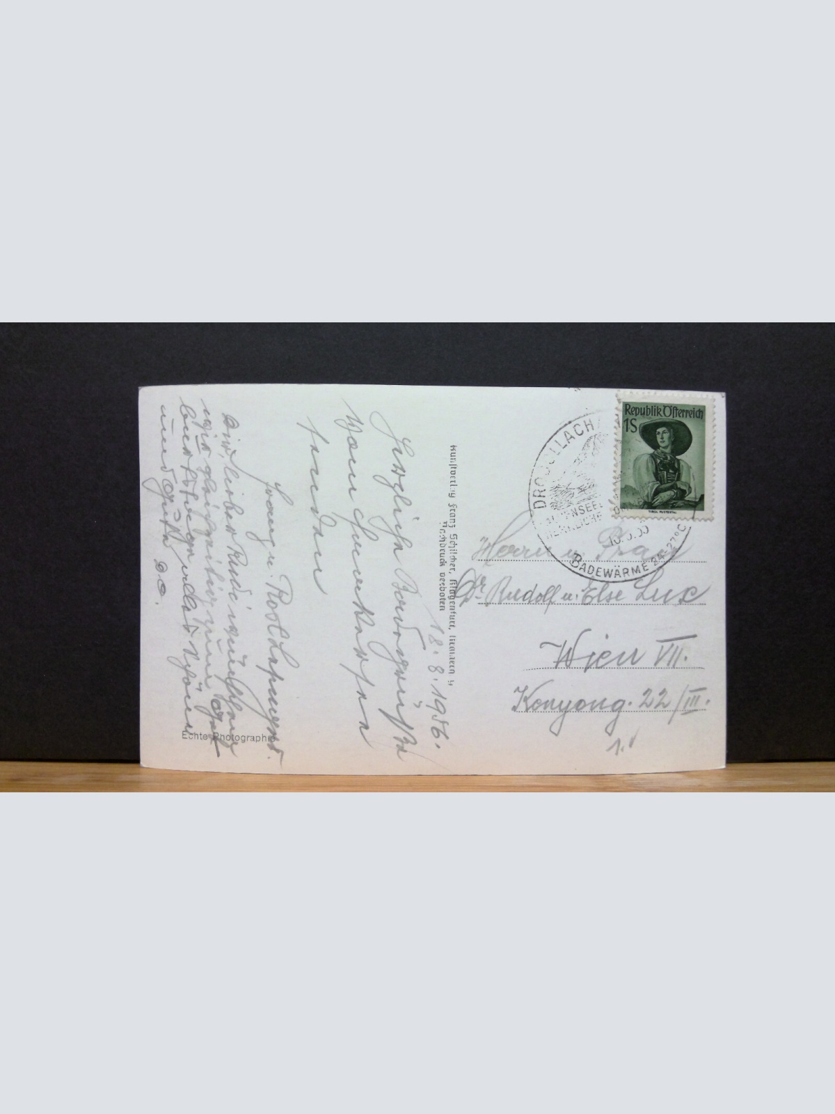 Faakersee mit Mittagskogel Kärnten JW 29 C