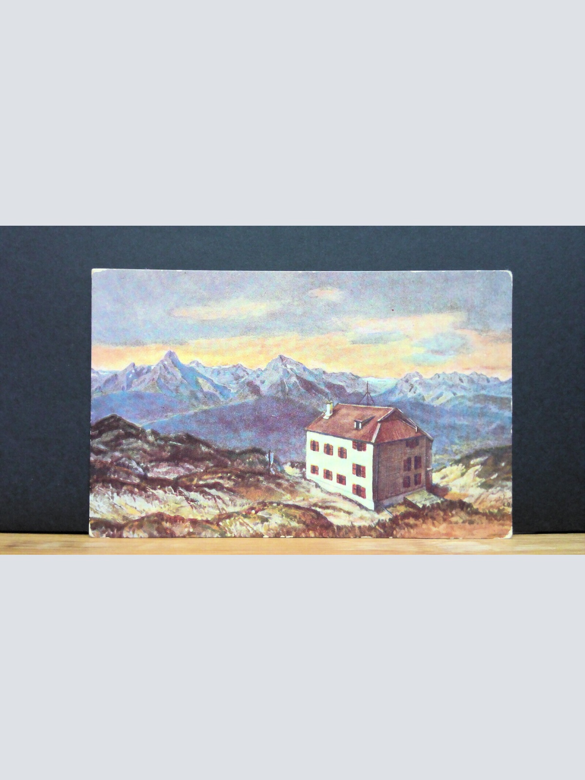 Stöhrhaus auf dem Untersberg Gemälde JW 650315 C