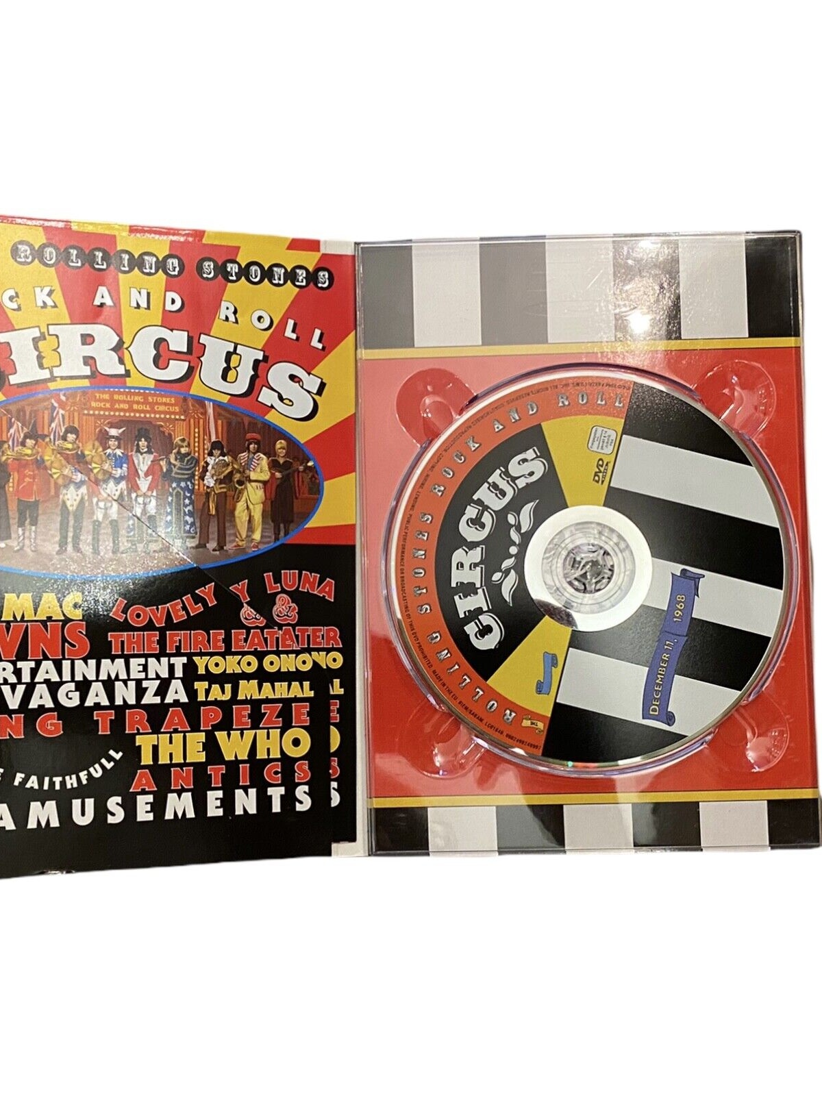 1520 Abkco Films ROLLING STONES ROCK AND ROLL CIRCUS DEZ. 1968 HC