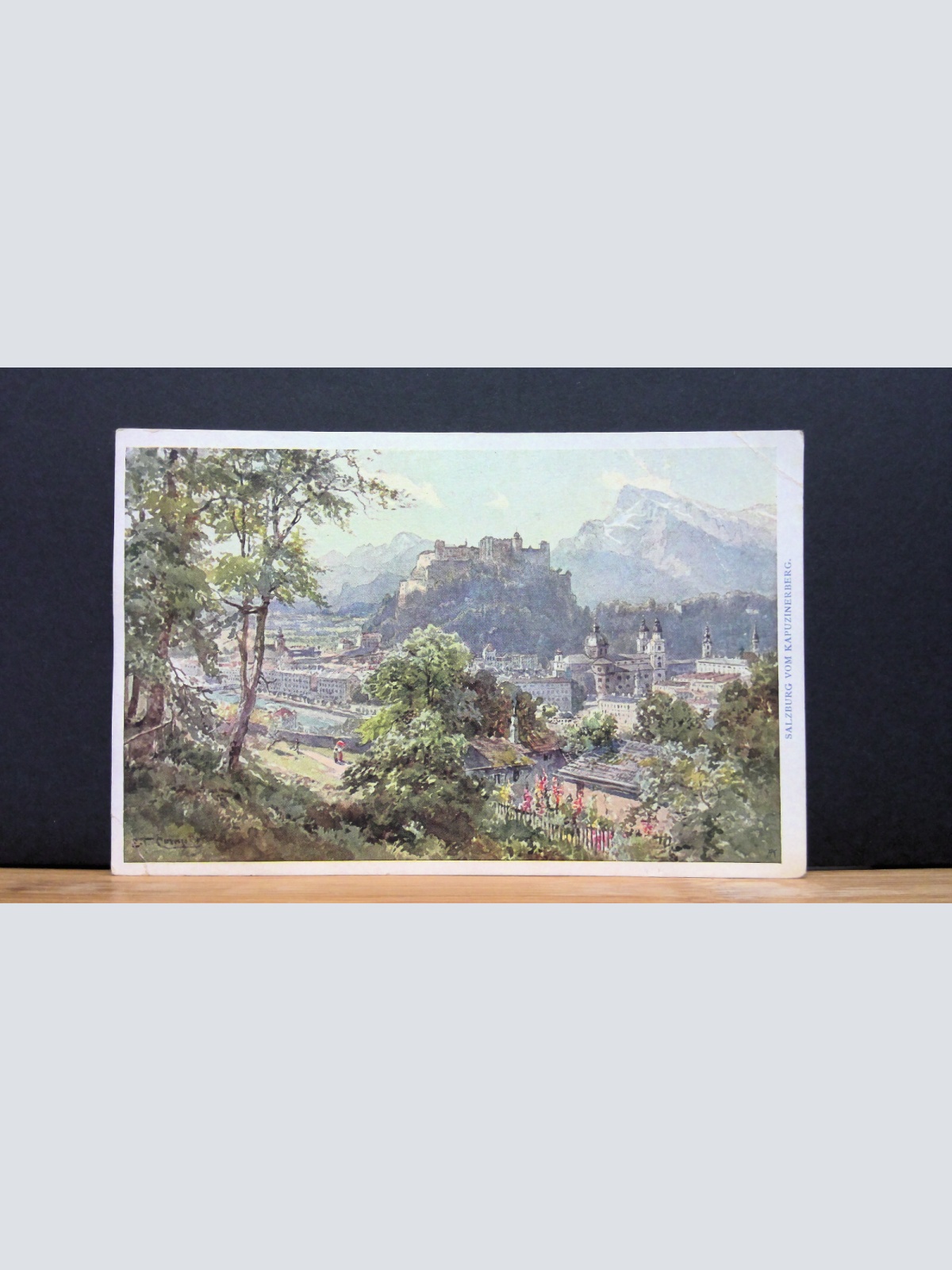 Salzburg vom Kapuzinerberg Gemälde JW 650298 C