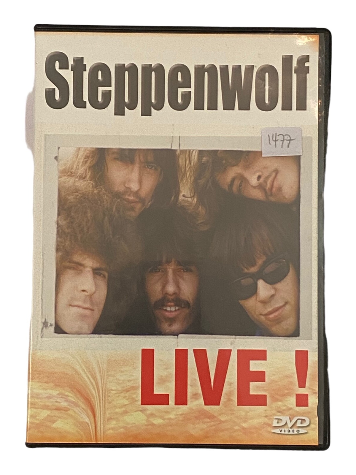 1477 STEPPENWOLF LIVE! HC DVD MUSIC BAND 78 MINUTEN VIDEO