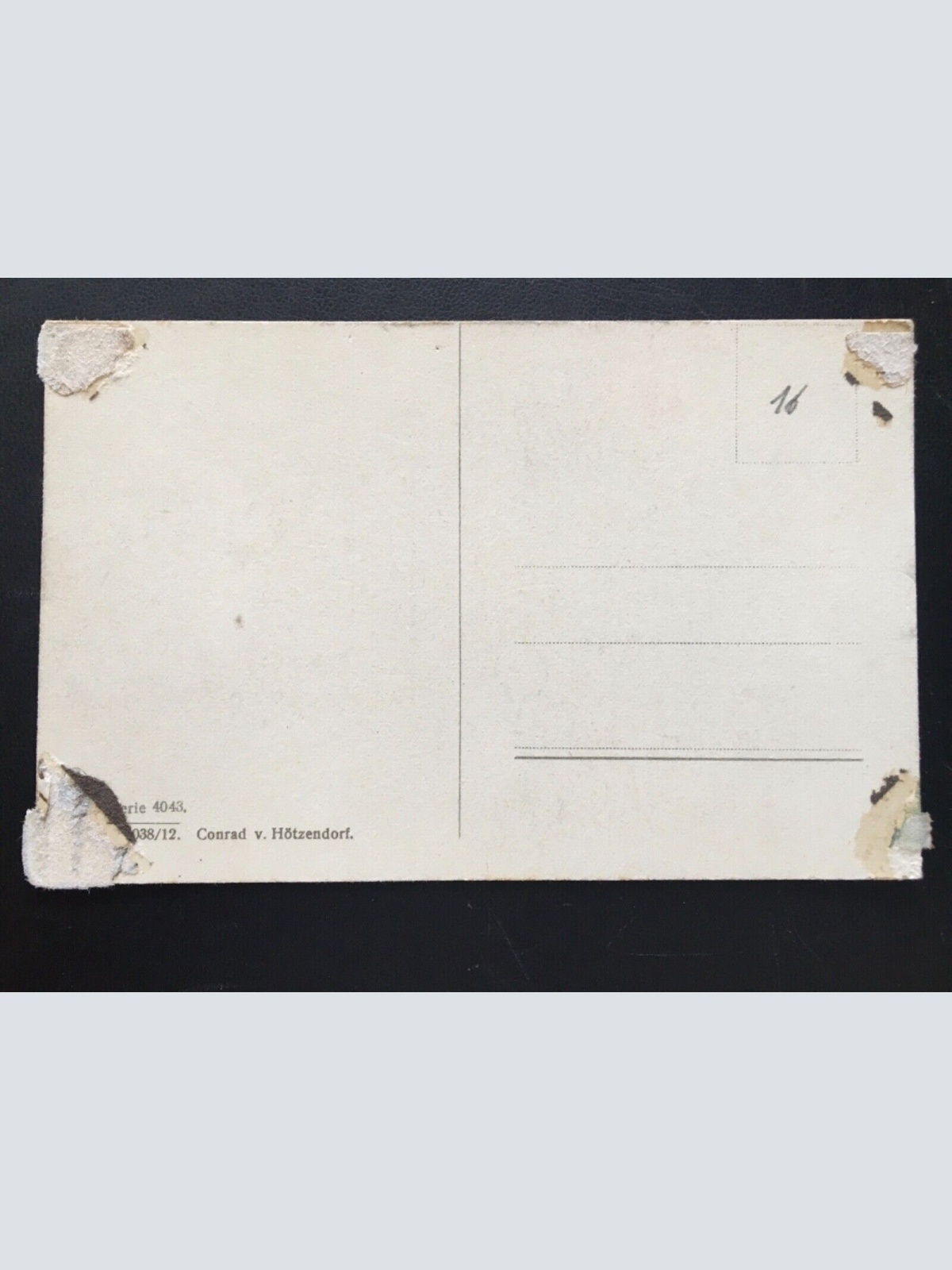 Conrad v. Hötzendorf - Portrait 270056 TH