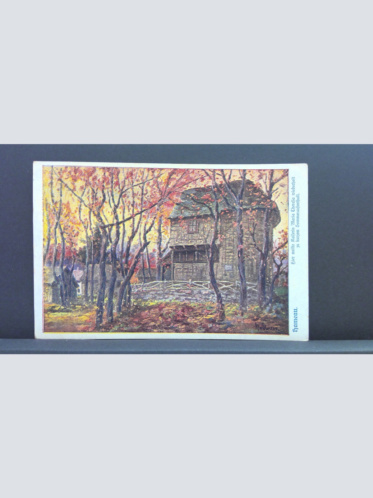 Hameau Maria Theresia Sommeraufenthalt Gemälde JW 650421 C