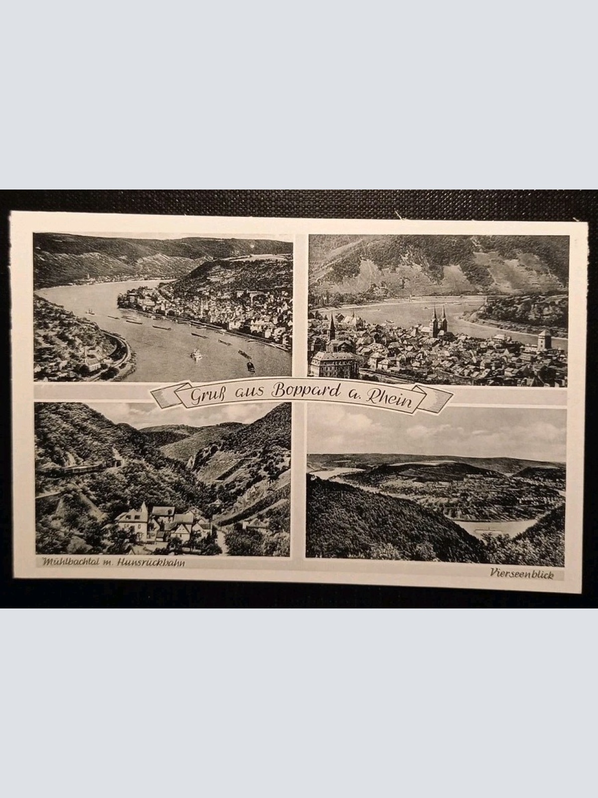 Boppard Am Rhein Mühlbachtal Mit Hausrückbahn Vierseenblick 4006451 Gr