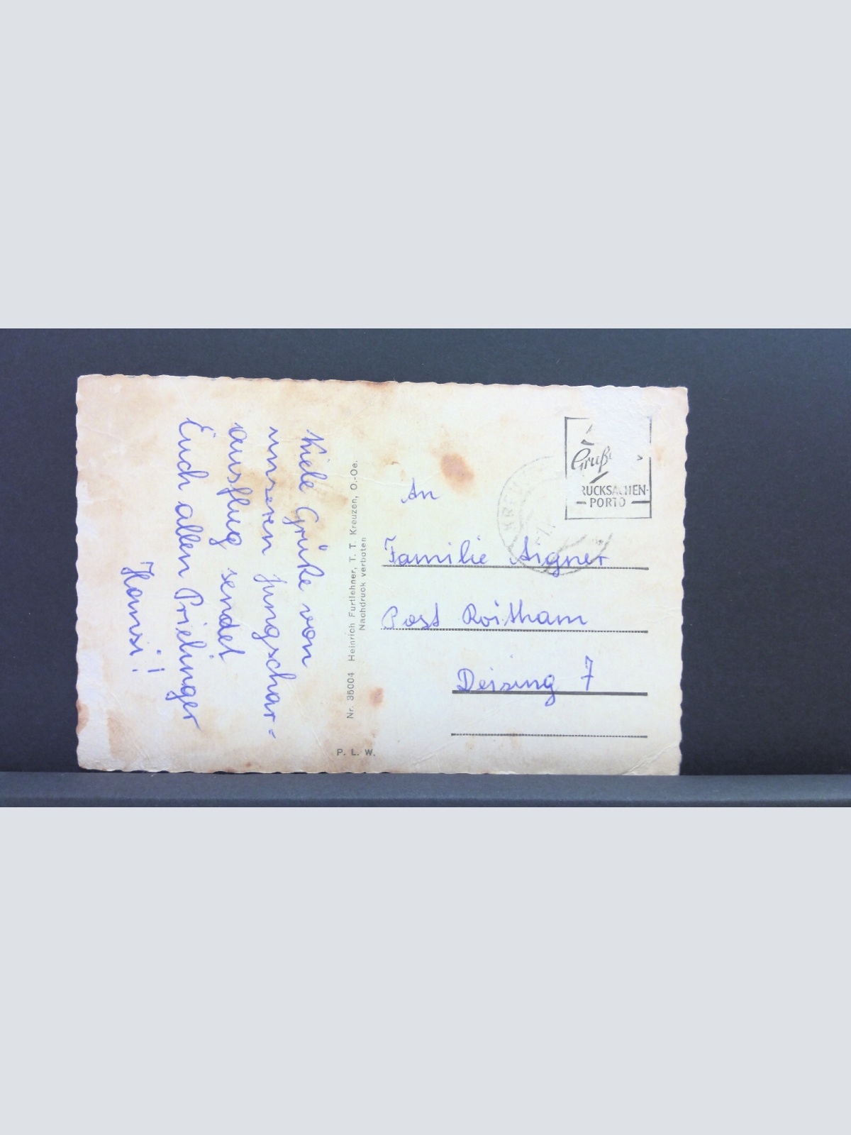 Kreuzen Oberösterreich JW 650398 C