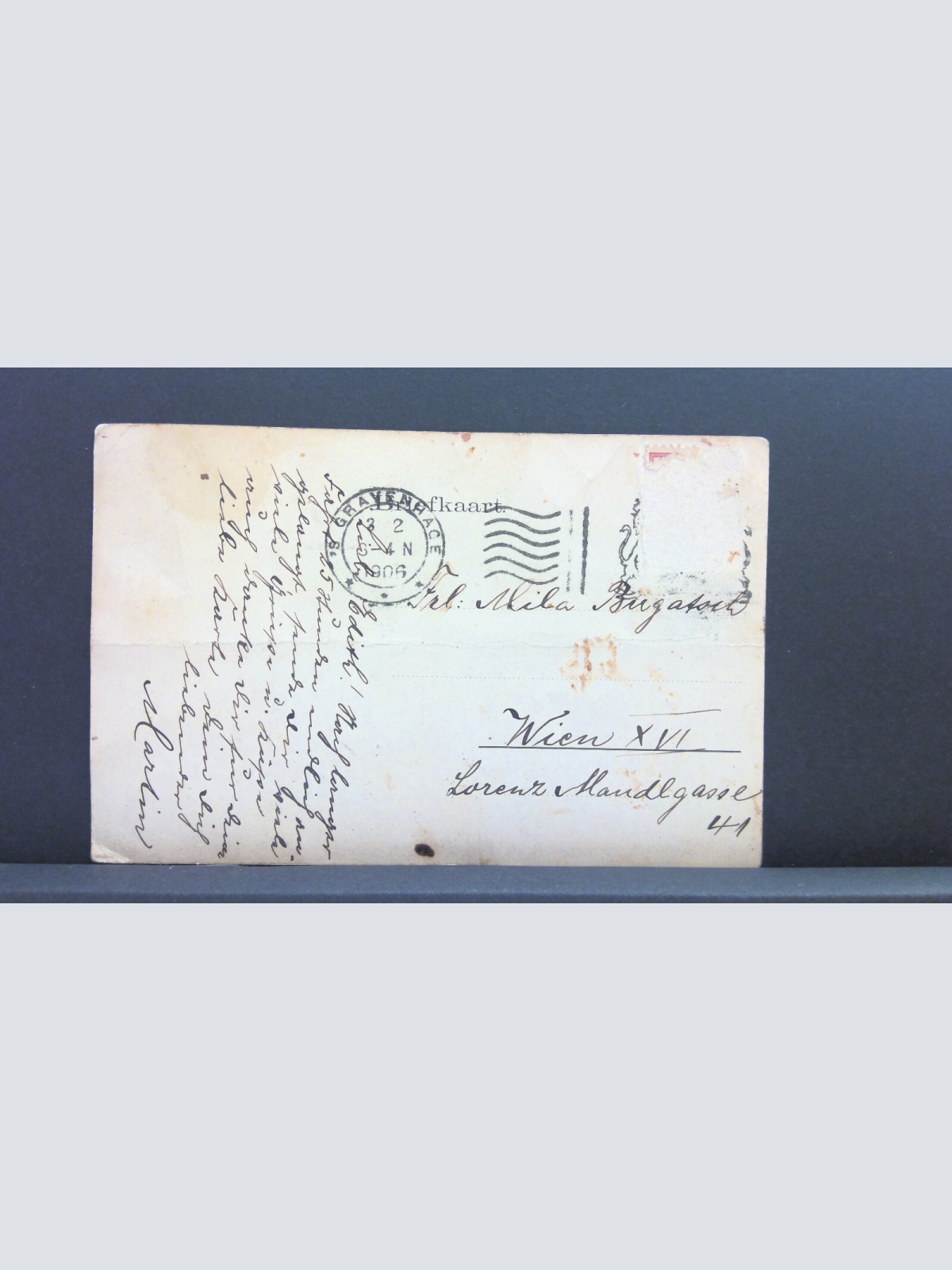 Den Haag Niederlande Kneuterdijk JW 650418 C