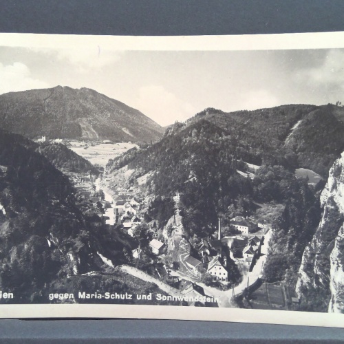 Schottwien gegen Maria-Schutz und Sonnwendstein JW 650410 C