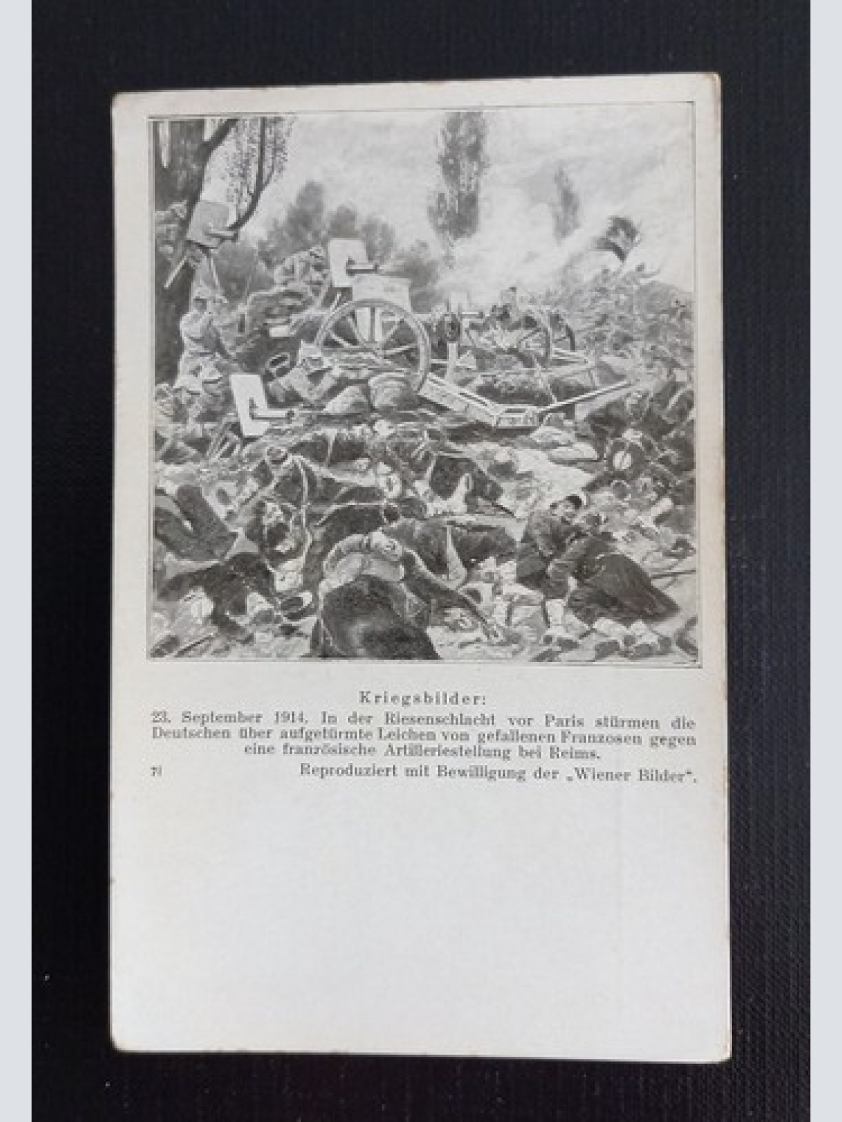 Kriegsbilder Riesenschlacht Vor Paris 165265 G