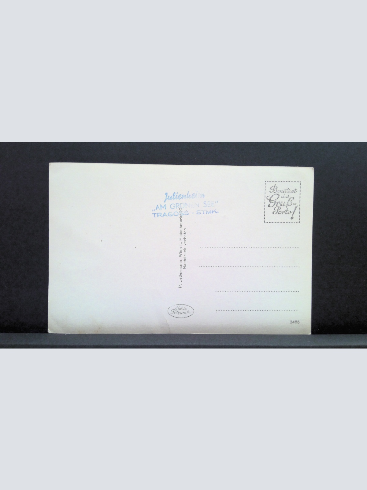 Tragöss-Oberort Steiermark Grüner See JW 650388 C